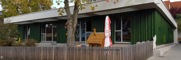 Außenansicht der Krippe der Kita Christuskirche Schweinfurt